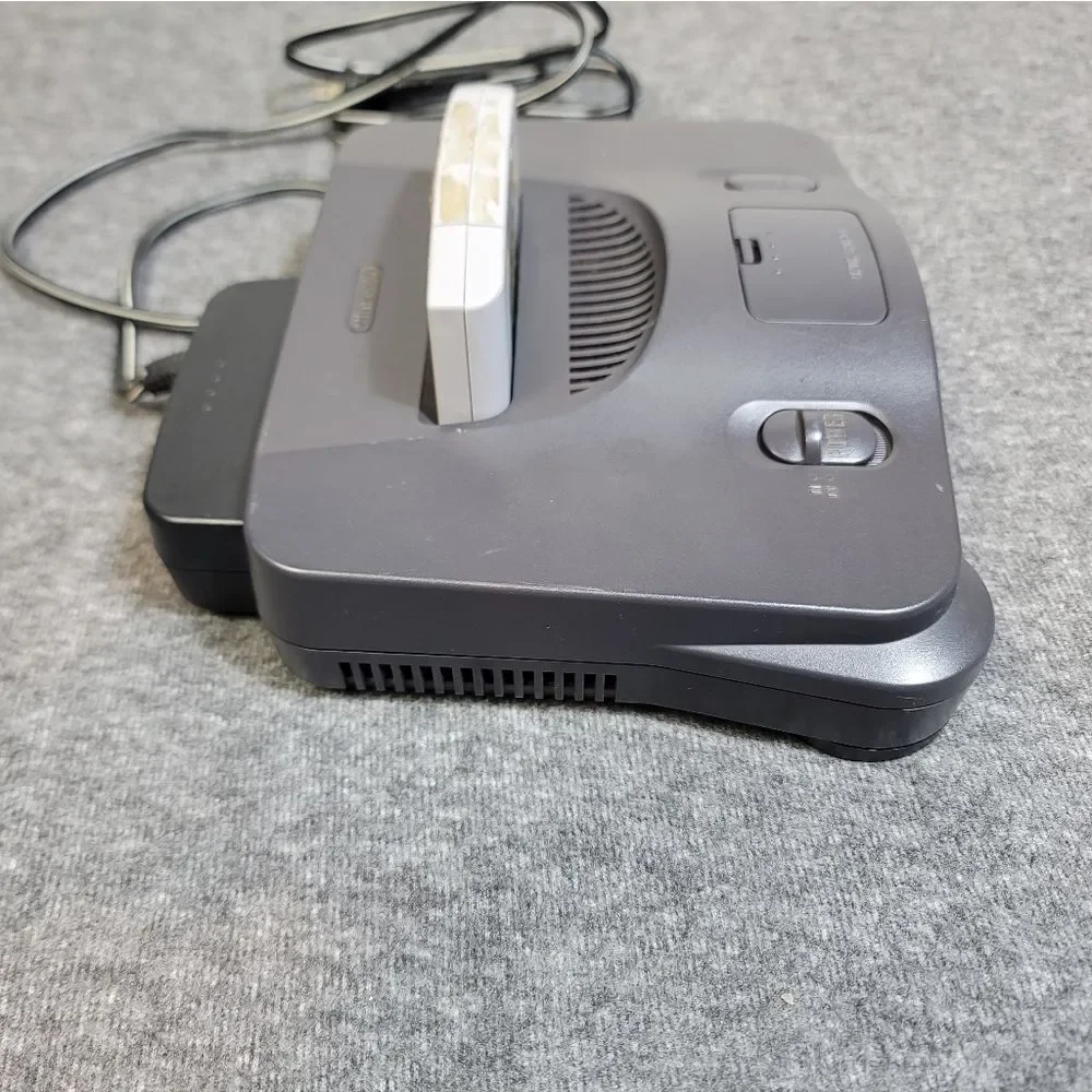 Nintendo 64 Console Bundle N64 w/ 2 OEM Controllers + Game Tested Works